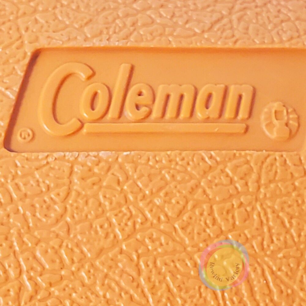 Vintage Coleman Lil Oscar Orange Cooler 5272 - Picture 15 of 16